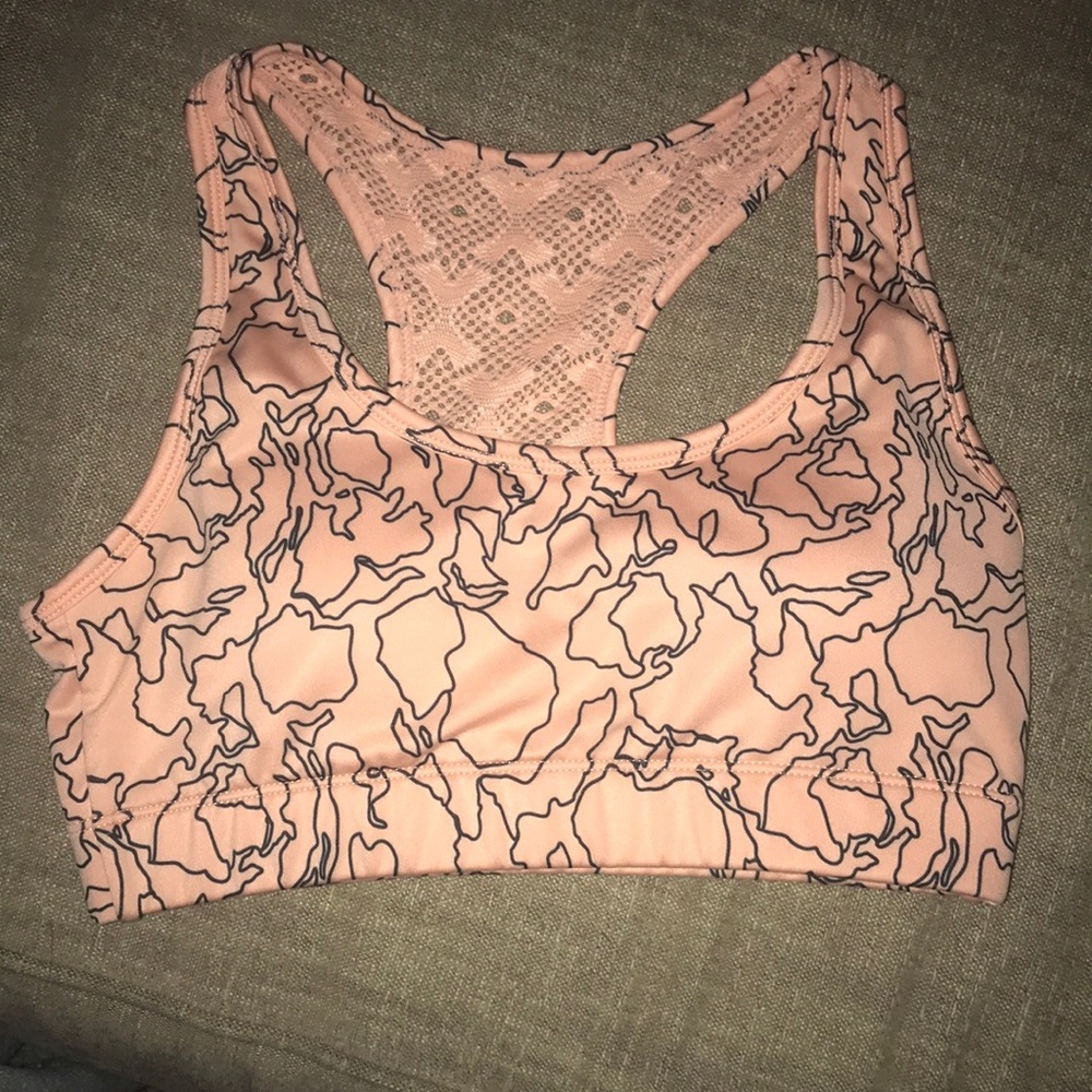 Zyia Bomber Bra- Peach Blossom